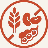 NO GRAIN · NO SOY ·  NO PEA